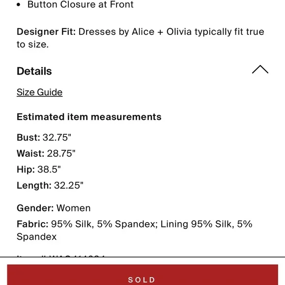 Cream Long Sleeve Dress - Picture 4 of 4